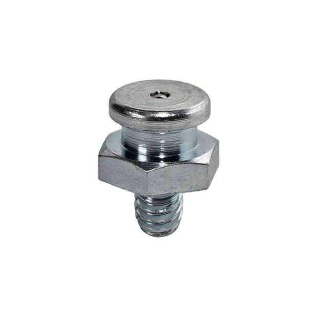 SAMOA HALLBAUER Flat-headed lubricating nipple standard DIN3404 M10 x 1 mm shape A AF 17 mm