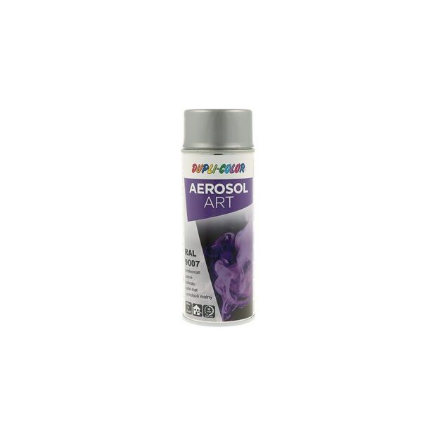 DUPLI-COLOR Bright paint spray AEROSOL Art grey-aluminium silk matt RAL 9007 400 ml 400 ml