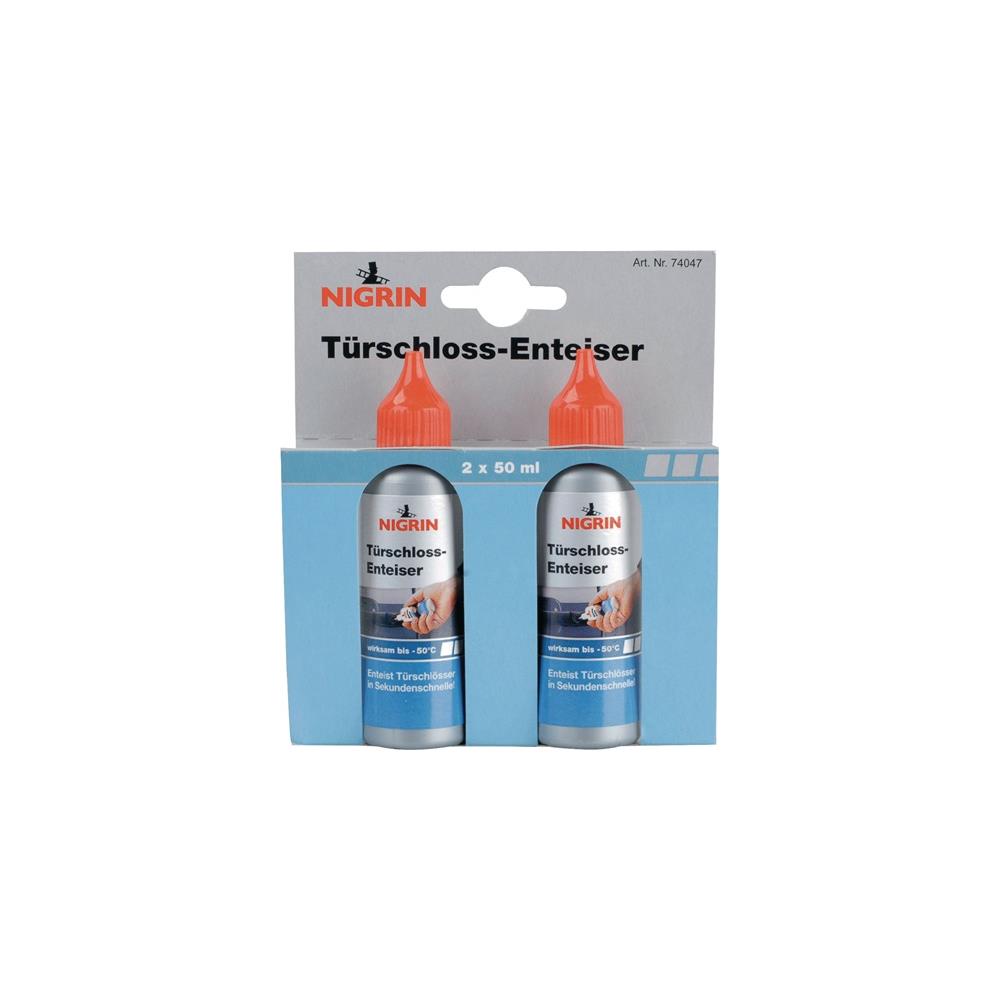 NIGRIN Door lock de-icer 2 x 50 ml