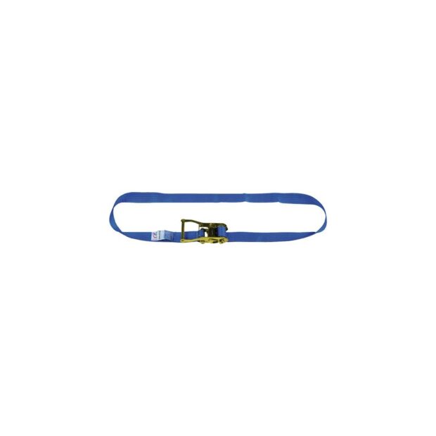 DOLEZYCH Lashing strap DIN EN 12195-2 length 5 m width 50 mm with ratchet LC U 3000 daN