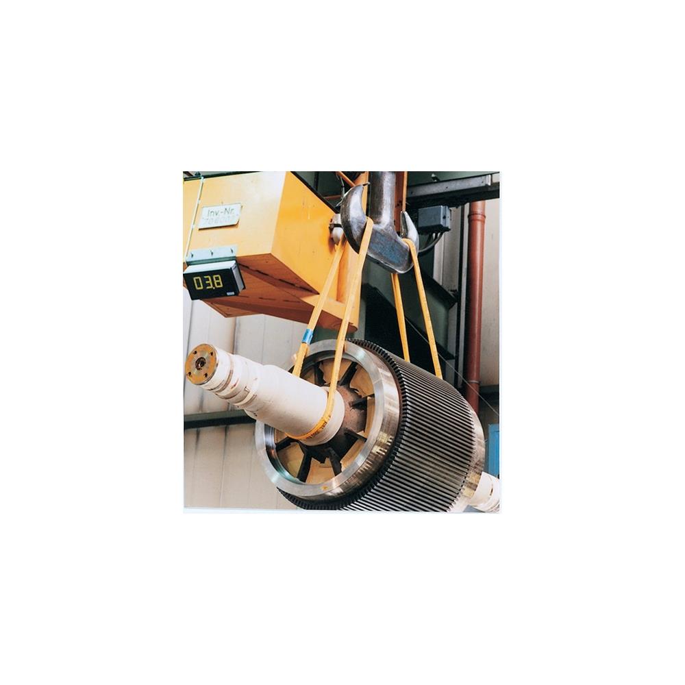 DOLEZYCH Round lifting sling DIN EN 1492-2 circumference 8 m yellow load-bearing cap. single 3000 kg - Image 2