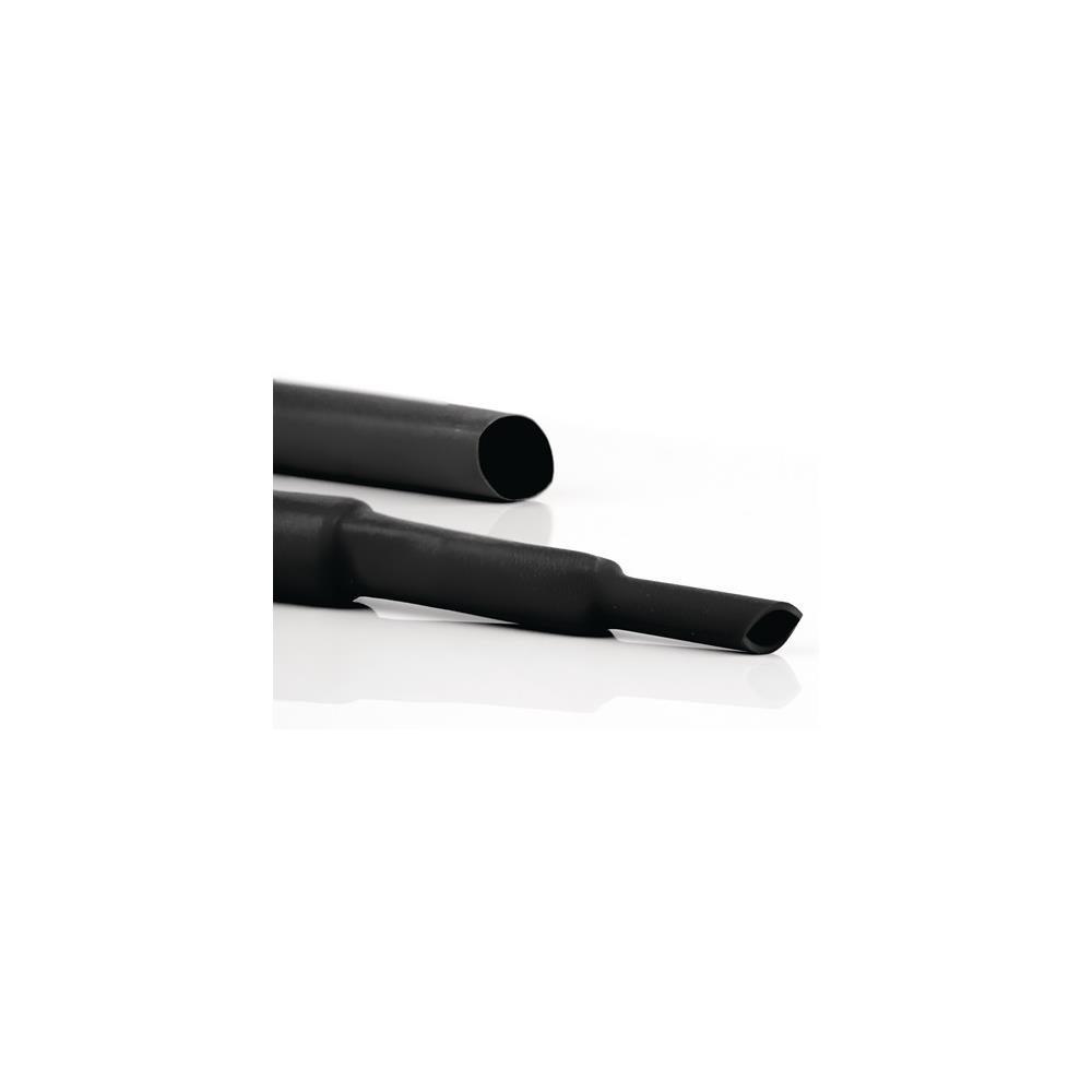 HONGSHANG Heat shrinkable tube H-5(3X)-F for internal dm 3.00 mm shrink rate 3.0/1.0 L 1.22 m black