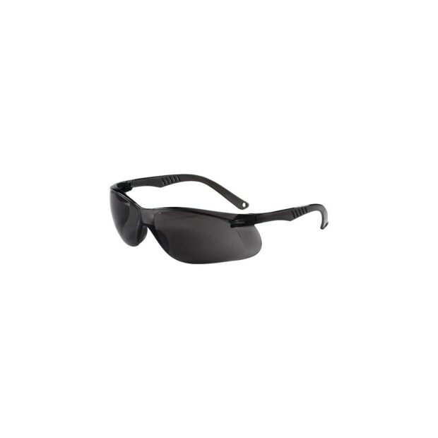 PROMAT Safety goggles Daylight One EN 166 black arms, smoke lens polycarbonate