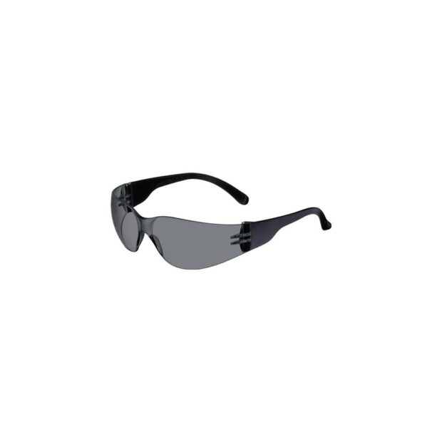 PROMAT Safety goggles Daylight Basic EN 166 black arms, smoke lens polycarbonate