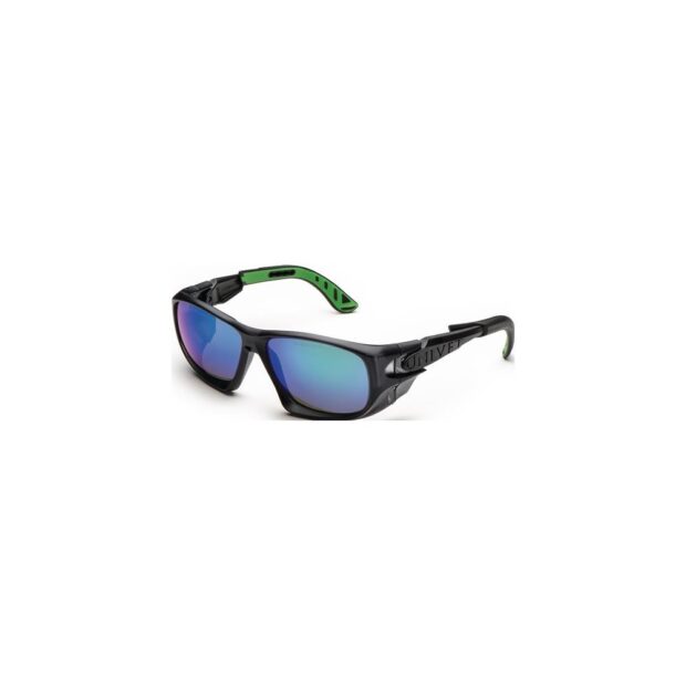 UNIVET Safety goggles 5X9 Sport EN166 EN170 EN172 green lens