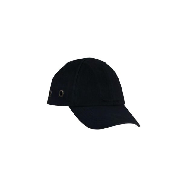 Bump cap  54-59 cm black cotton EN812:A1