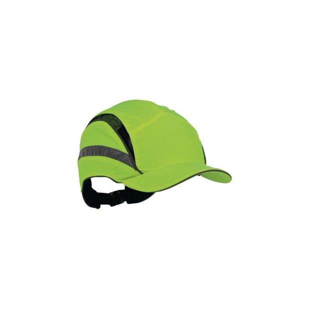 3M Bump cap First Base 3 Classic Hi-Vis 52-65 cm signal yellow 100% polyester EN812:A1 EN471