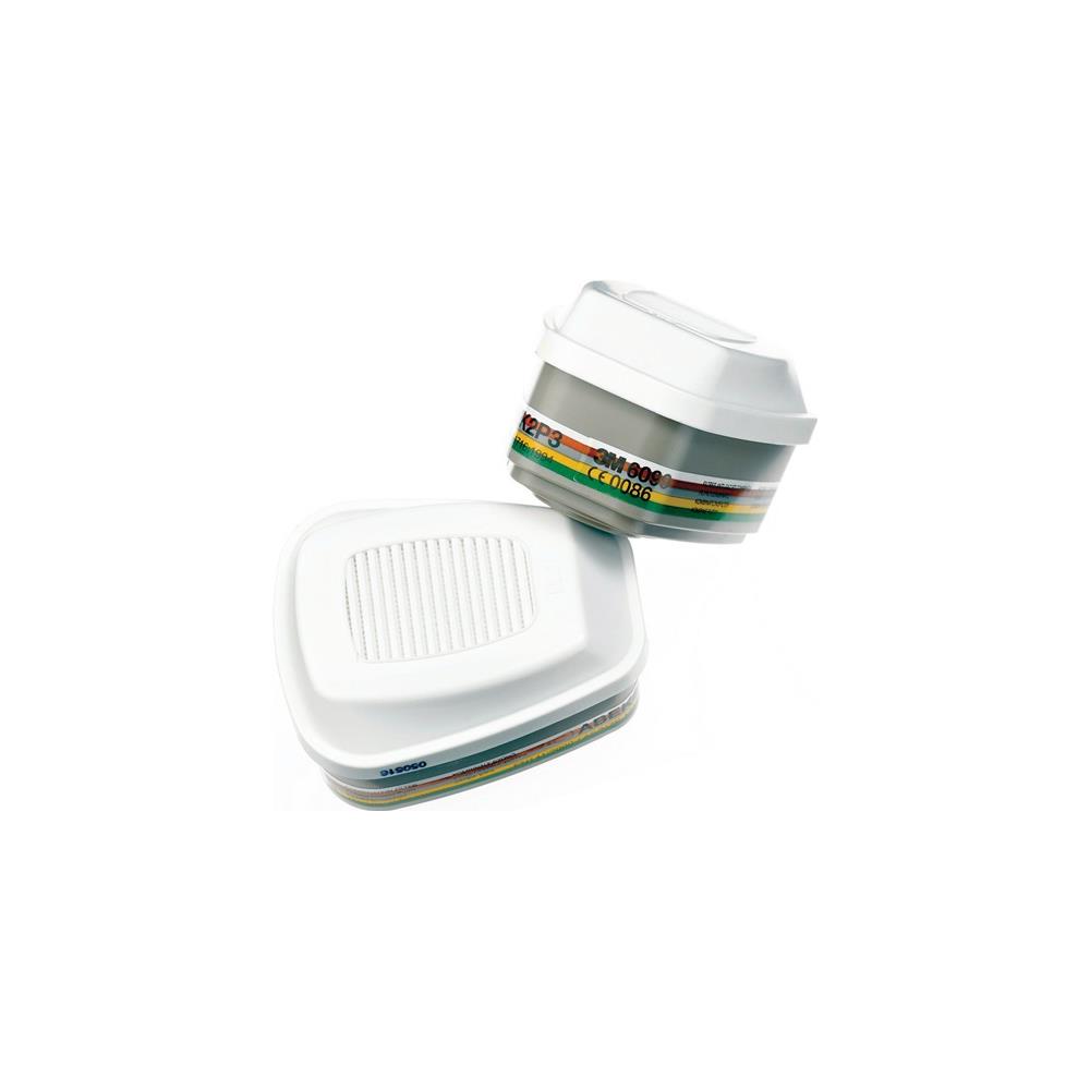 3M Gas and combination filter 6099 A2 B2 E2 K2 Hg P3R + formaldehyde EN 14387:2004 + A1:2008 f. 6000 series
