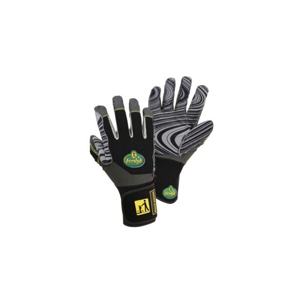 LEIPOLD+DÖHLE Anti-vibration glove shock absorber size XXL black/grey Elastane/EVA EN 388, EN ISO 10819 PPE category II