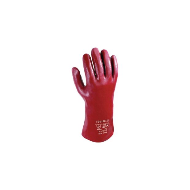 ASATEX Chemical protective glove Pirat size 10 red-brown EN 388, EN 374 PPE category III