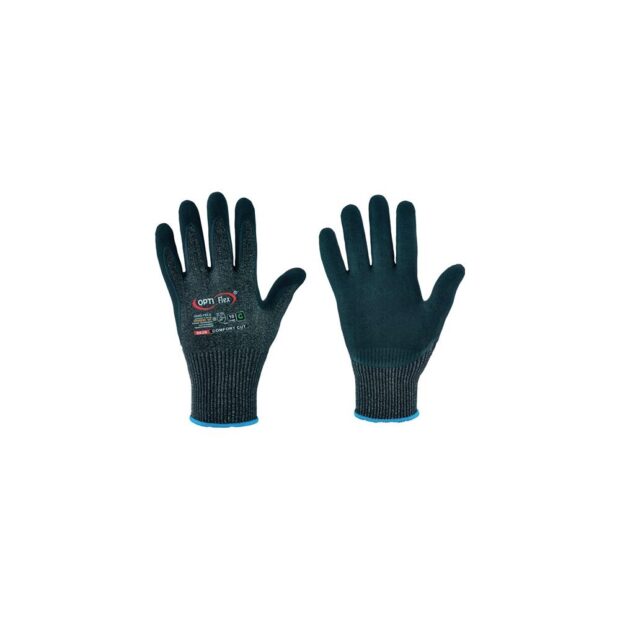 OPTIFLEX Cut-resistant glove Comfort Cut size 8 mottled black/black EN 388 PPE category II