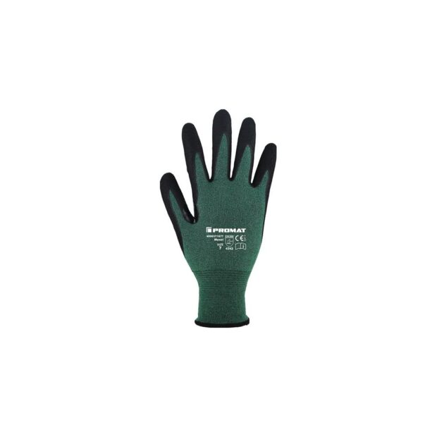 PROMAT Cut-resistant glove Mosel size 10 green/black EN 388 PPE category II EN 388