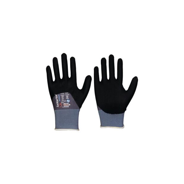 LEIPOLD Glove LeikaFlex® Brilliant size 10 grey/black PPE category II EN 388/EN 420/EN 407