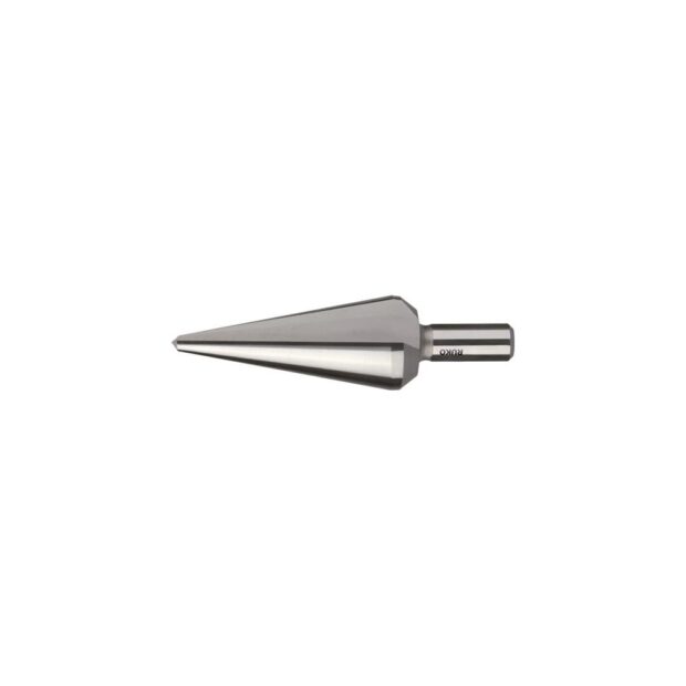 RUKO Conical sheet metal bit  drilling range 4-20 mm HSS bright overall length 71 mm no. of cutters 2