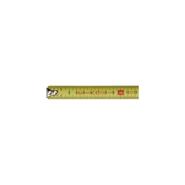 STANLEY Pocket retracting tape measure Tylon length 8 m width 25 cm mm/cm EG II plastic double end hook Plastic Double end hook - Image 2