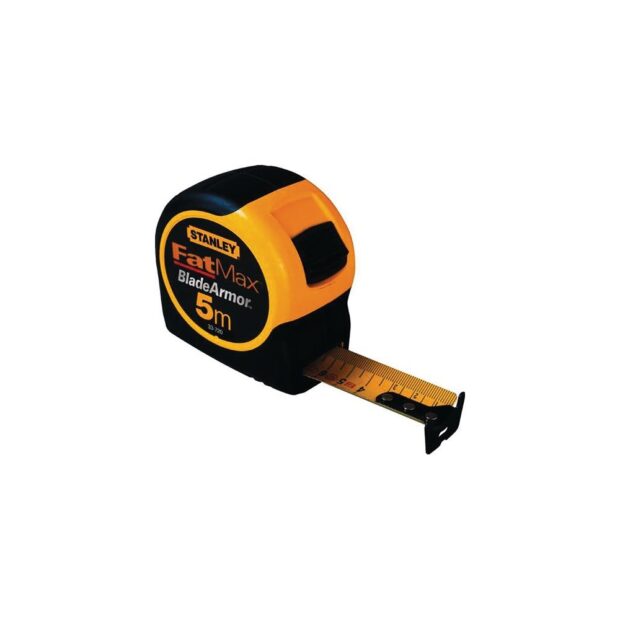 STANLEY Pocket retracting tape measure FatMax® BladeArmor length 8 m width 32 cm mm/cm EG II plastic arrester Plastic Arrester