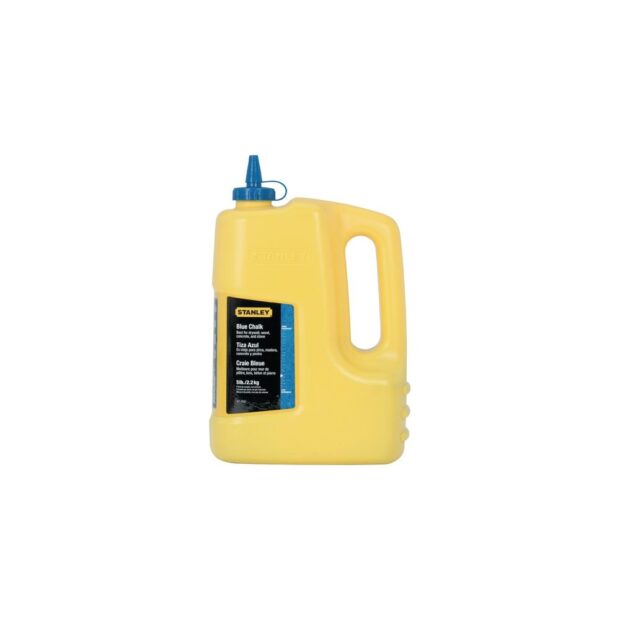 STANLEY Chalk for chalk line  1000 g blue  plastic bottle