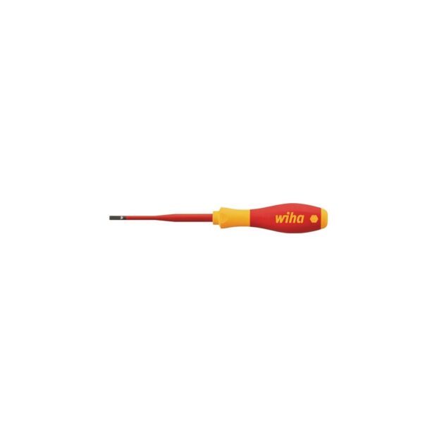 WIHA Screwdriver 3201 slimFix cutting edge width 5.5 mm blade length 125 mm VDE insulated