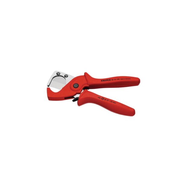 KNIPEX Pipe cutter  for pipe diameter 12-25 mm length 185 mm chrome-vanadium el. steel - Image 6