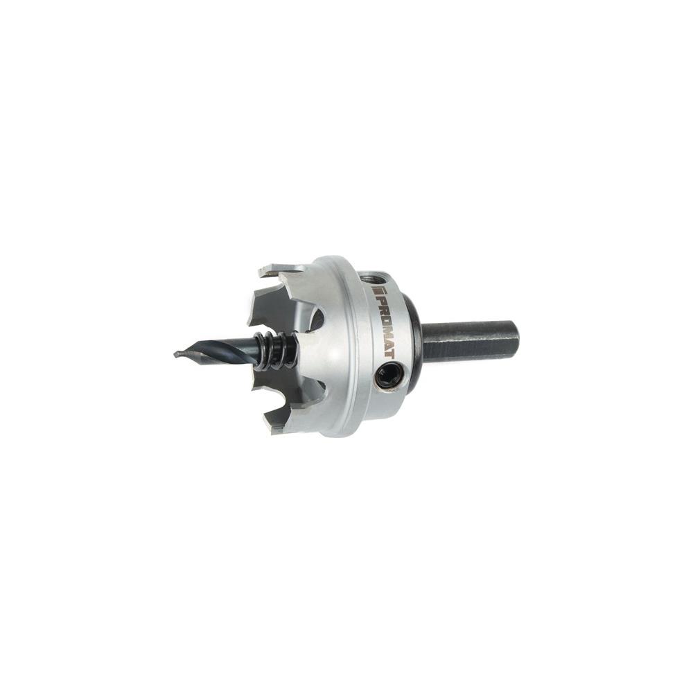 PROMAT Keyhole saw saw diameter 70 mm cutting depth 4 mm carbide tipped with drill bit and spring