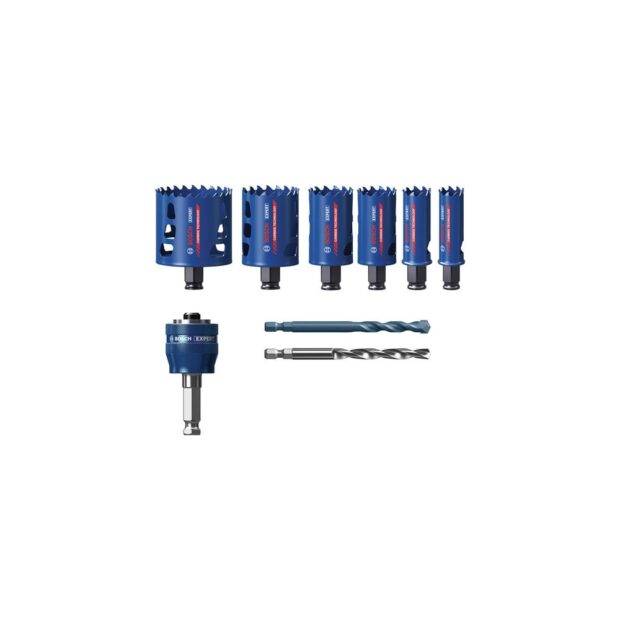 BOSCH Keyhole saw set Expert Tough Material 22, 25, 35, 40, 51, 68 mm cutting depth 60 mm