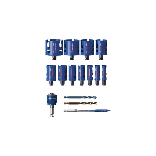 BOSCH Keyhole saw set Expert Tough Material 15-part 20-76 mm cutting depth 60 mm