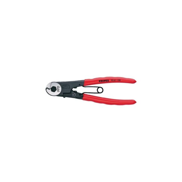 KNIPEX Bowden cable cutter  overall length 150 mm wire rope diameter 3 mm polished plastic coated