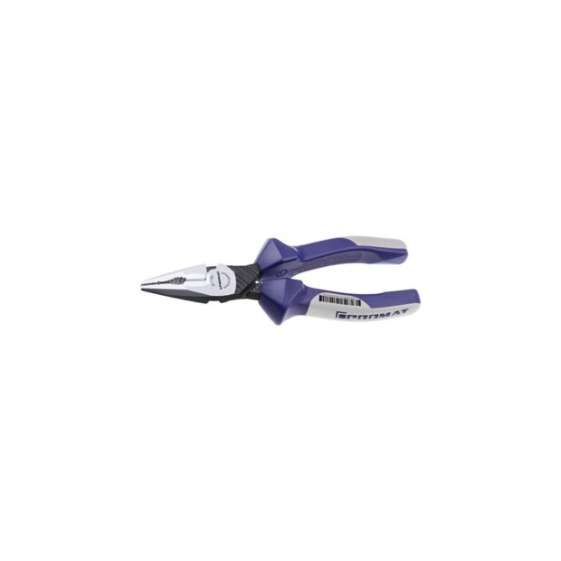 PROMAT Power combination pliers  length 180 mm polished multi-component handles phosphated