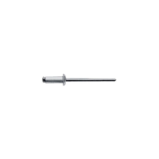 GESIPA Blind rivet  rivet shank dm x L 4 x 12 mm stainless steel 500 pc.