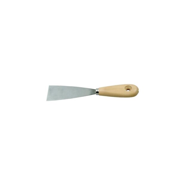 Painter's spatula  width 60 mm polished wood flat-oval