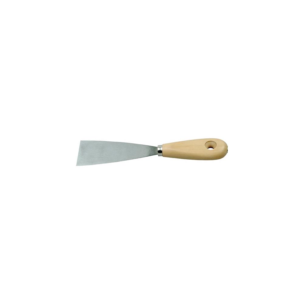 Painter's spatula width 30 mm polished wood flat-oval