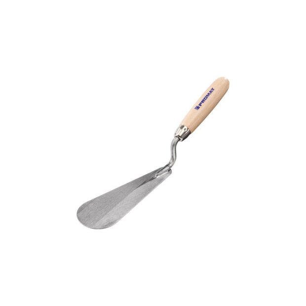 PROMAT Pointing trowel  length 160 mm with beech handle steel