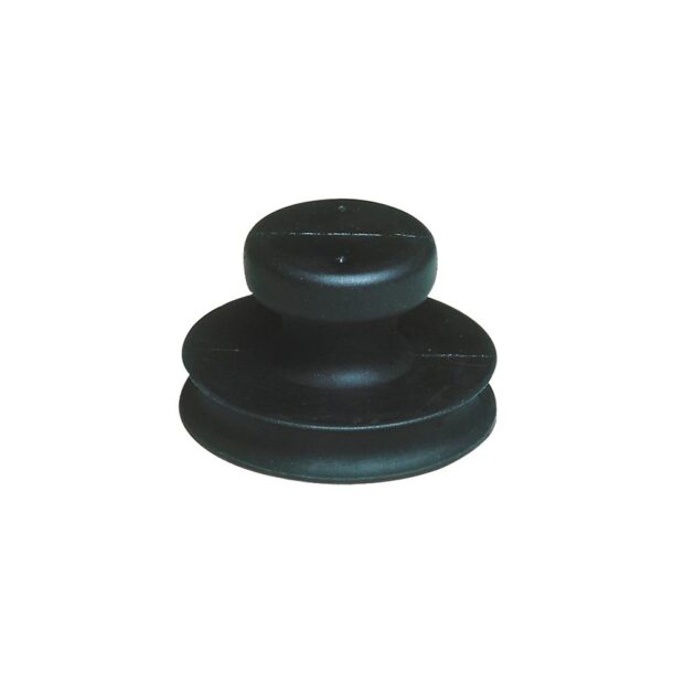 VERIBOR Solid rubber vacuum lifting pad  load cap. 15 kg head diameter 80 mm rubber