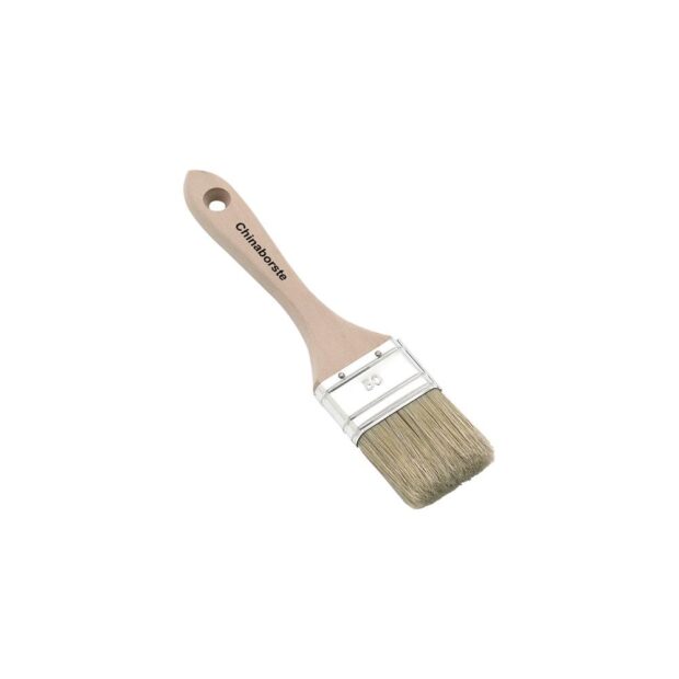 Paintbrush  size mm 50 2 inch light coloured mixed bristles painters