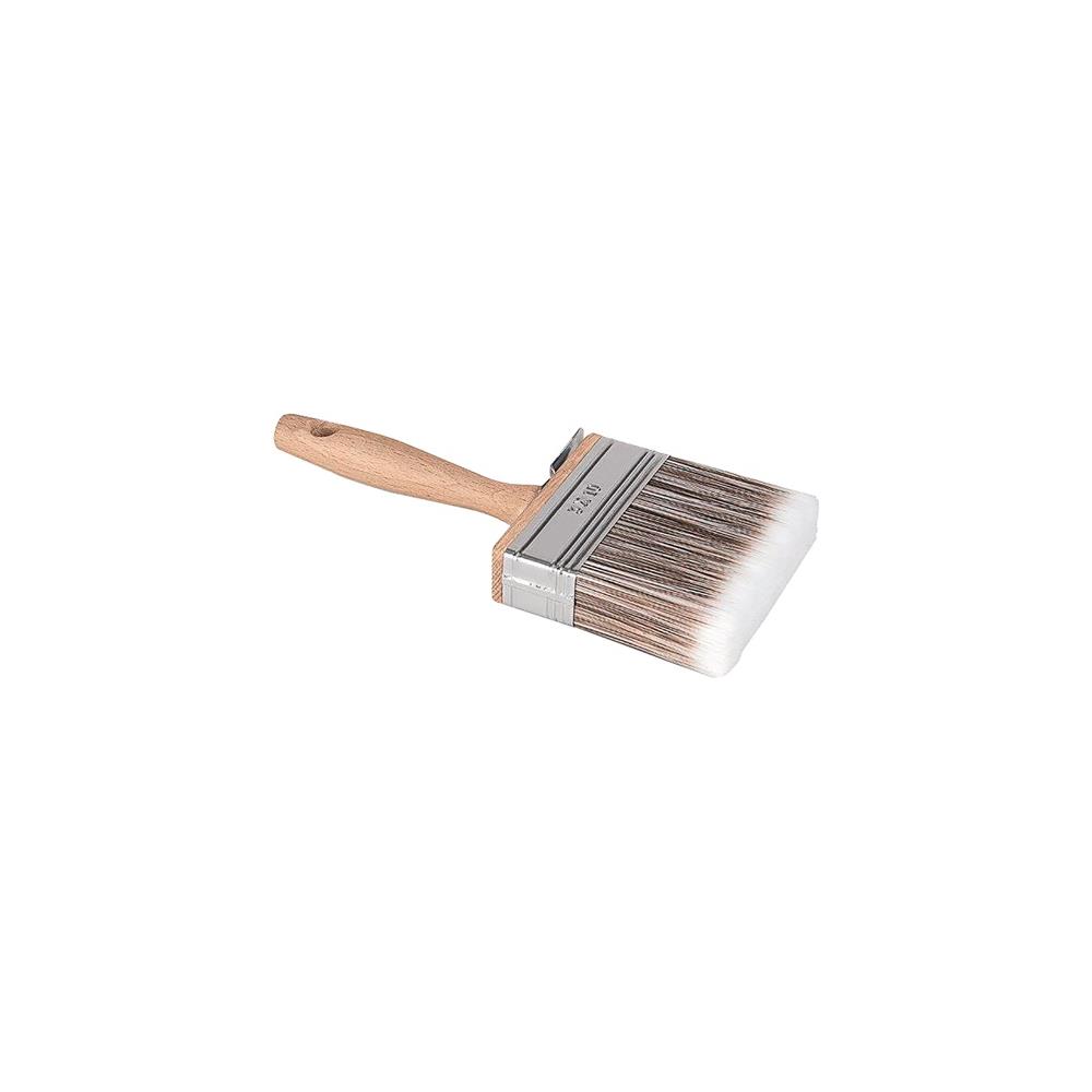 Flat paintbrush back W 30 x L 100 mm bristle L 65 mm full synthetic special bristles wooden stock