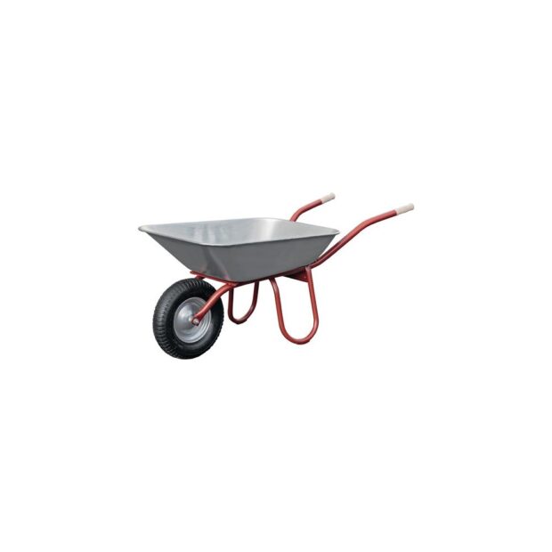 CAPITO Professional wheelbarrow Praktica 85 85 l wheel with air-filled tyre steel rim with plastic friction bearings