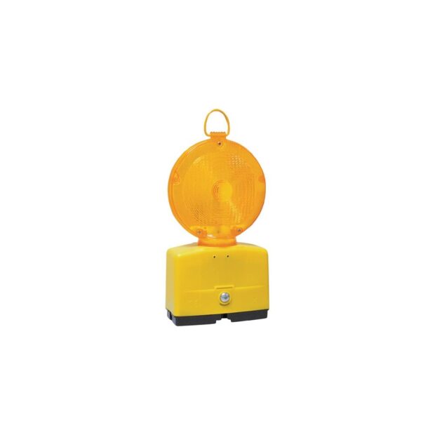 NISSEN Building site warning light Nitra LED yellow rotating lamp head