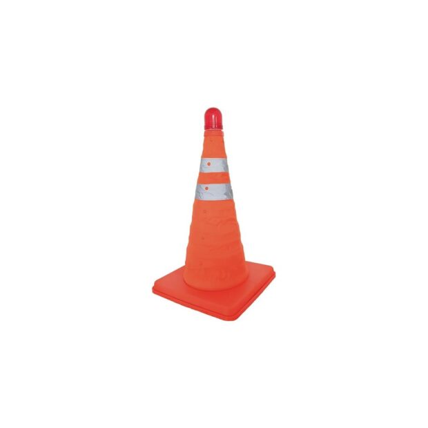 Cone  height 390 mm folding with nylon cover weight 0.51 kg, 25 x 25 cm