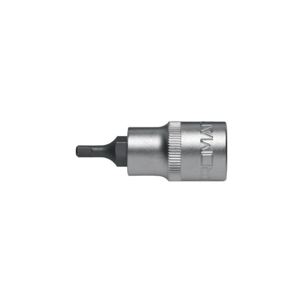 PROMAT Socket bit  1/2 inch hexagon socket width across flats 4 mm length 55 mm