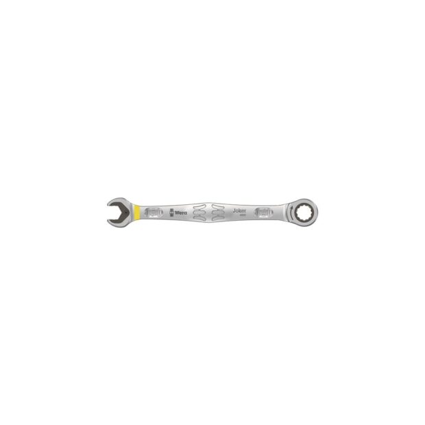 WERA Open-end ring ratchet spanner Joker width across flats 10 mm length 159 mm straight