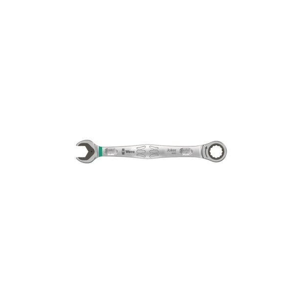 WERA Open-end ring ratchet spanner Joker width across flats 13 mm length 179 mm straight