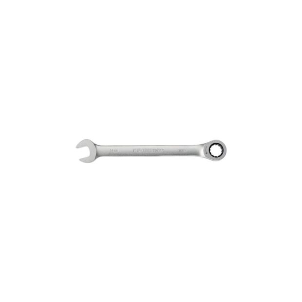 PROMAT Open-end ring ratchet spanner  width across flats 9 mm length 143 mm straight