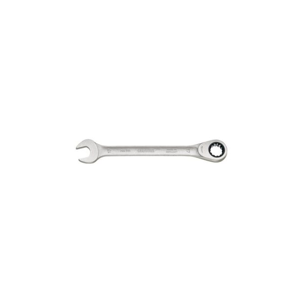 GEDORE Open-end ring ratchet spanner 7 R width across flats 36 mm length 480 mm straight