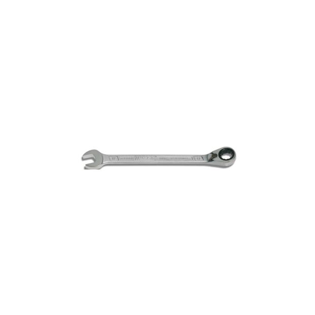 HAZET Open-end ring ratchet spanner 606 width across flats 9 mm length 143 mm reversible, ring side 15 deg