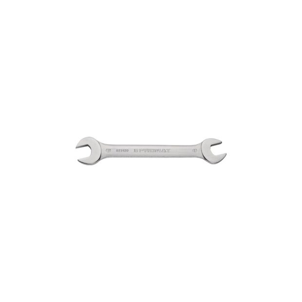 PROMAT Double open-end spanner  19 x 22 mm length 235 mm chrome-plated