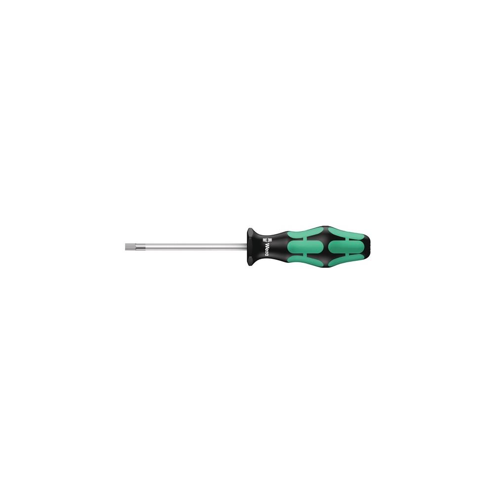 WERA Screwdriver 354 size 8 mm, blade length 100 mm 2-component handle w.2comp. handle
