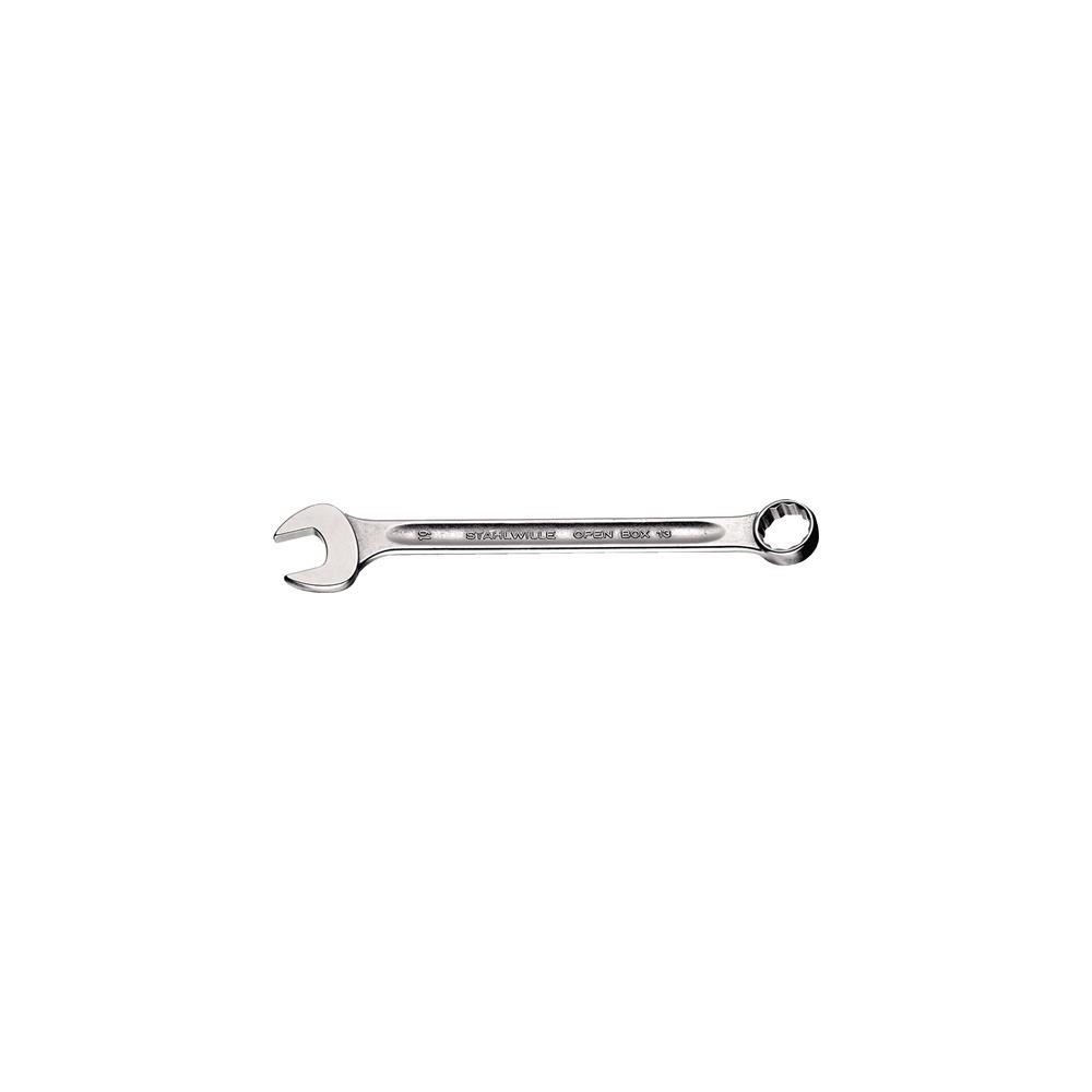 STAHLWILLE Combination spanner OPEN-BOX 13 AF 5.5 mm length 100 mm shape A chrome alloy steel