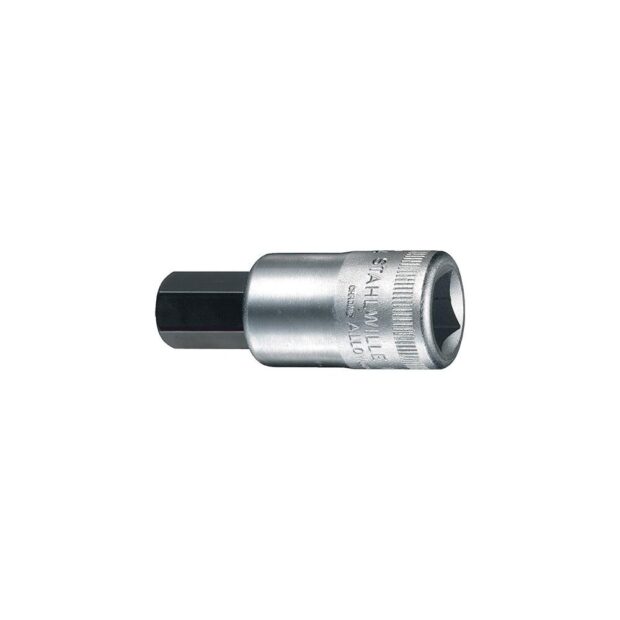 STAHLWILLE Socket bit 54 1/2 inch hexagon socket width across flats 5 mm length 60 mm