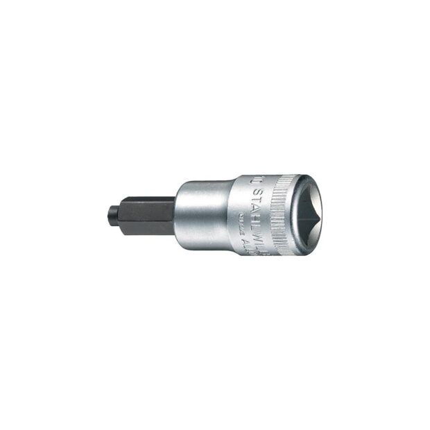 STAHLWILLE Socket bit 54 IC 1/2 inch hexagon socket, with spigot width across flats 8 mm length 60 mm