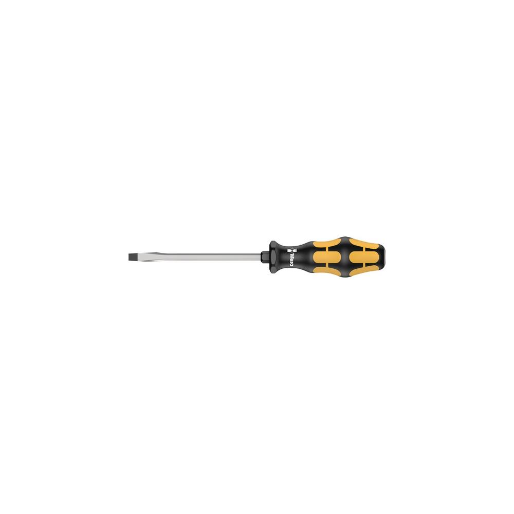 WERA Screwdriver 932 A cutting edge width 14 mm blade length 250 mm 1-component handle hexagonal blade/bolster, face